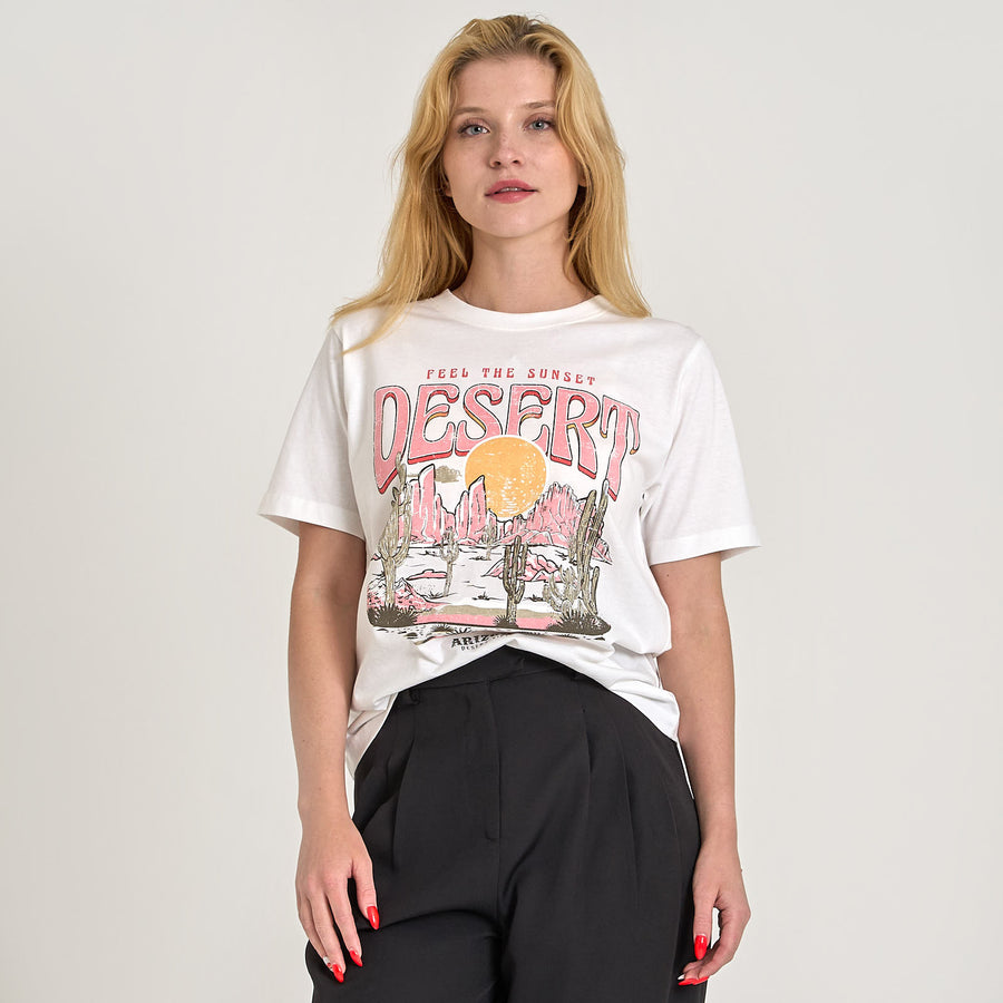 Sabine ss printed tee