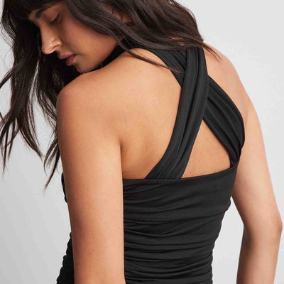 Neck detail gathered topThumbnail