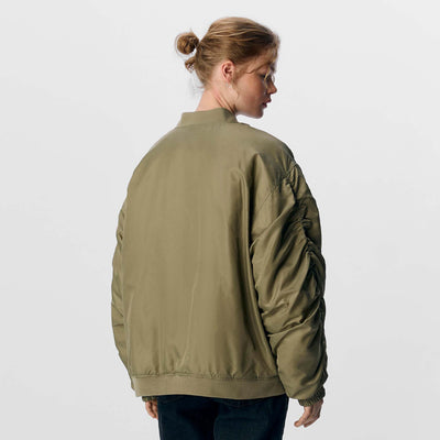 Objmary oversize bomber jacketThumbnail
