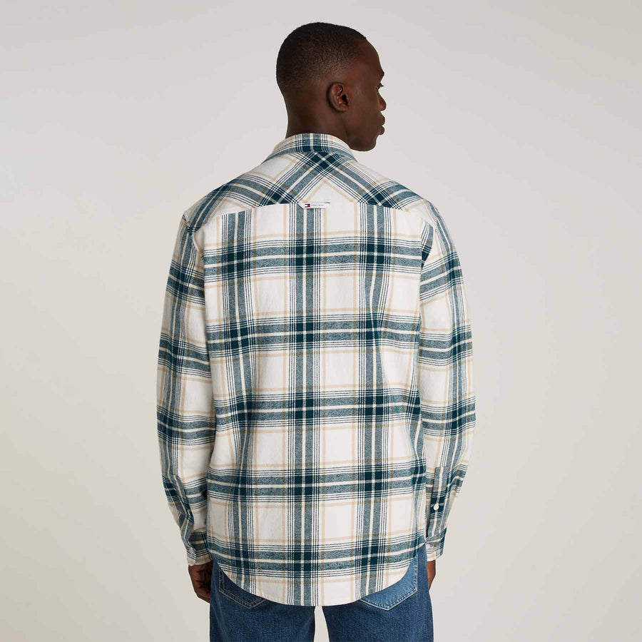 Tjm check flannel shirt