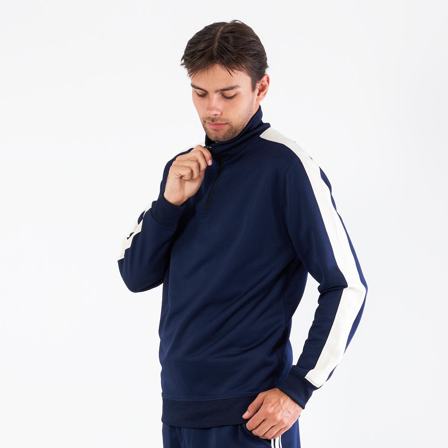 Pierre tape half zip
