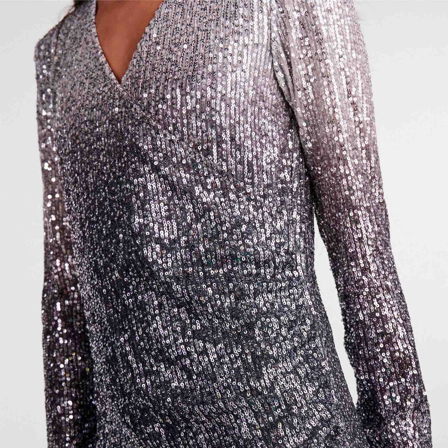 Pcdelphia ls wrap dress