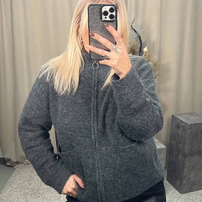 Jxevi zip cardigan knitThumbnail