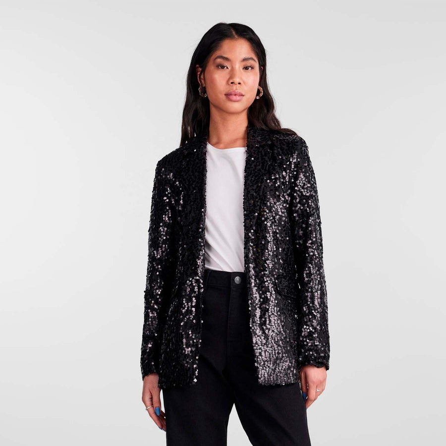 Pcbossy sequin blazer