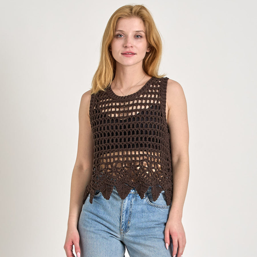 Objluxy s/l knit top