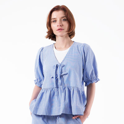 Belinda stripe blouseThumbnail