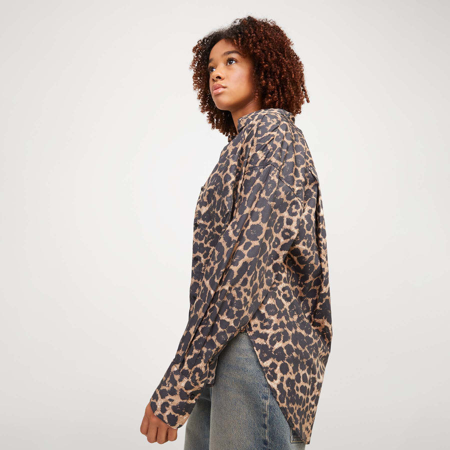 Jxjamie ls relaxed poplin