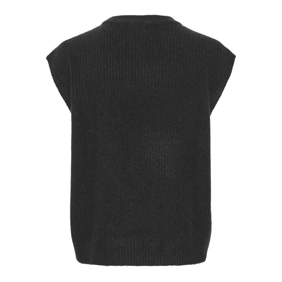 Pcgabby sl o-neck bow vest