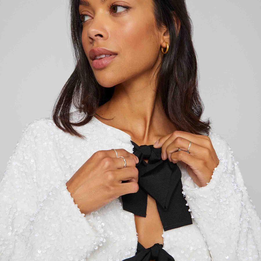 Viaria l/s o-neck cardigan