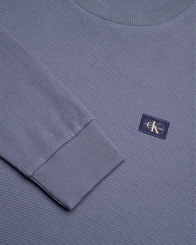 WOVEN WAFFLE LS TEEThumbnail