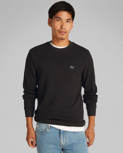 WOVEN WAFFLE LS TEEThumbnail