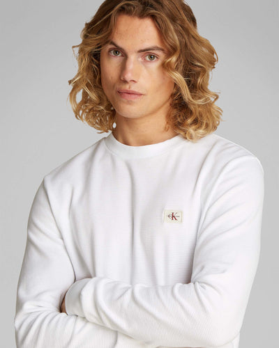 WOVEN WAFFLE LS TEEThumbnail