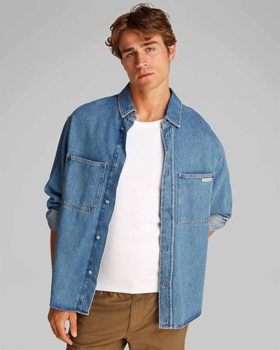 RELAXED DENIM SHIRTThumbnail