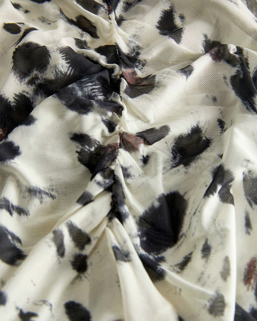 Jxminna mesh ls shoulder top