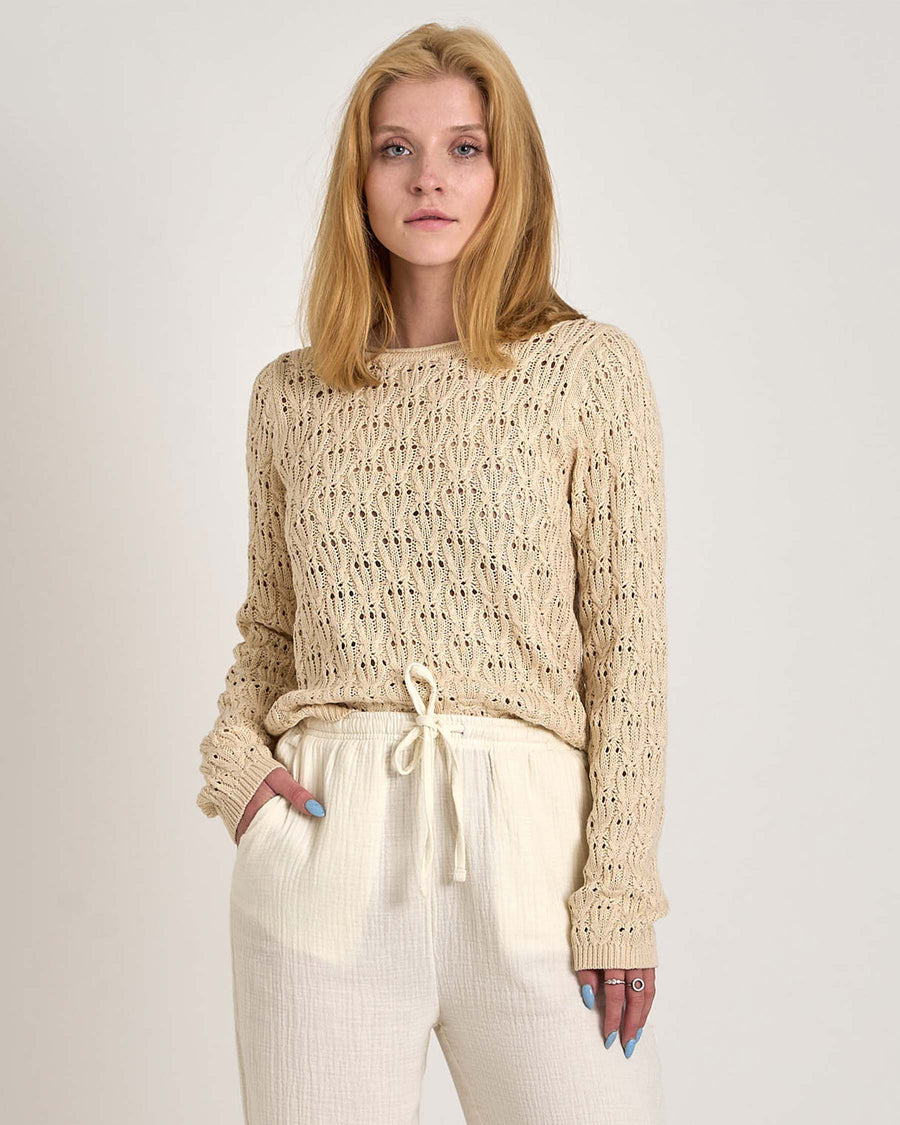 Emilia knit blouse