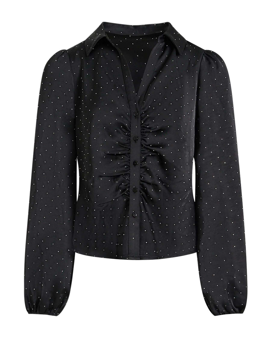 Kaira satin stone shirt