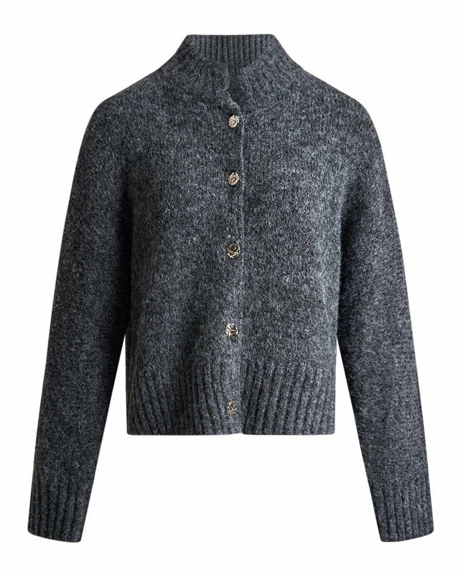 Nona fluffy knit cardigan