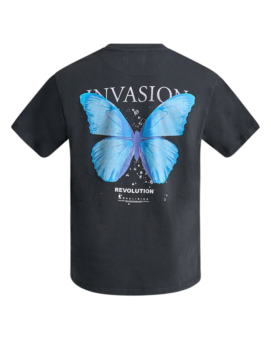 Printed dyed tee