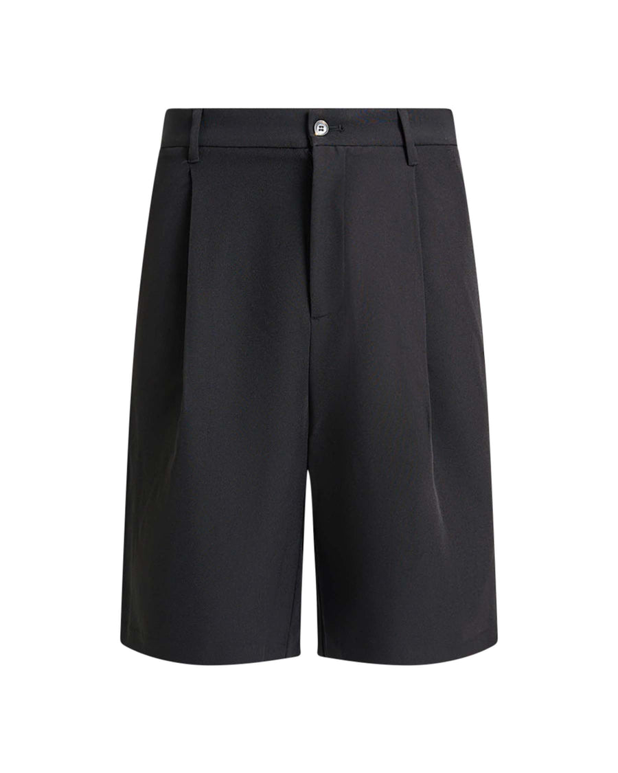 Matt Pleated Shorts