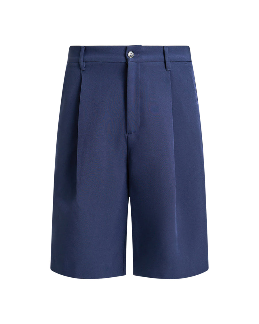 Matt Pleated Shorts