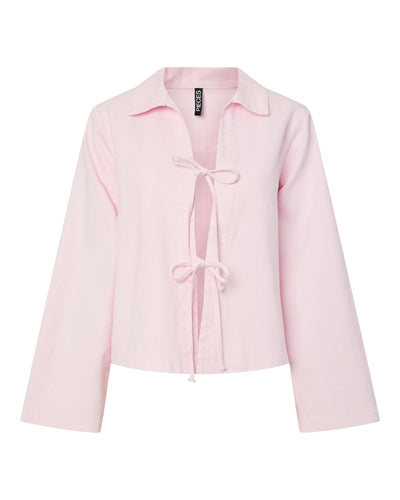 PCFLORA DENIM TIE BLOUSEThumbnail