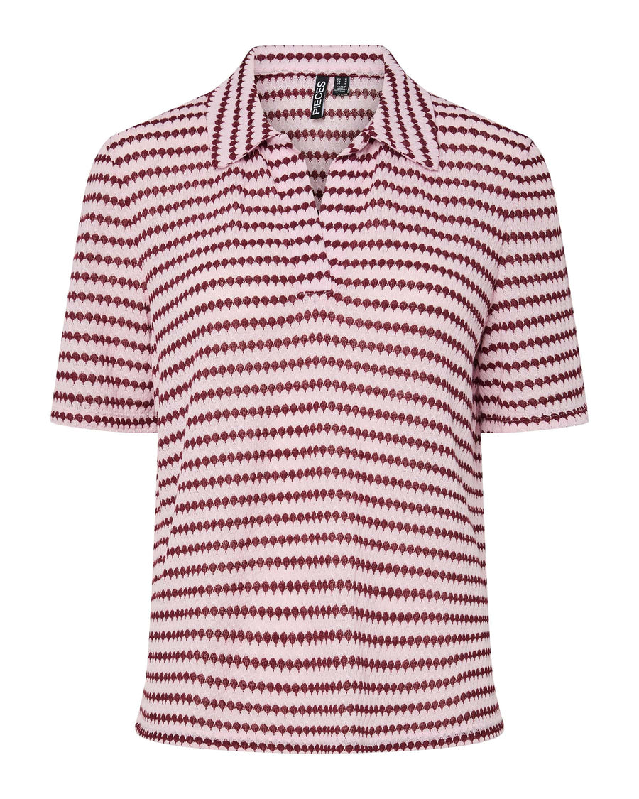 Pcjeya v-neck polo