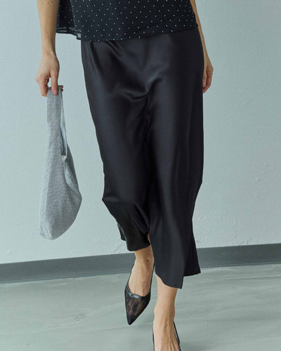 Klara satin skirt Thumbnail