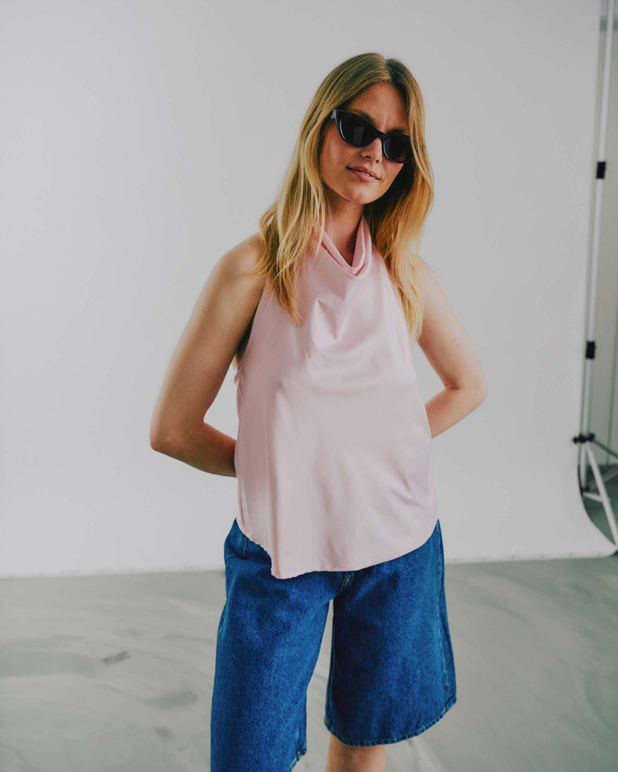 Puresmine satin top