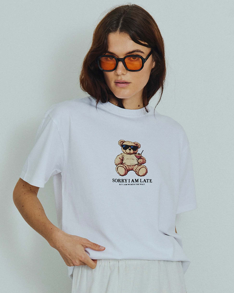 Mille boxy printed tee