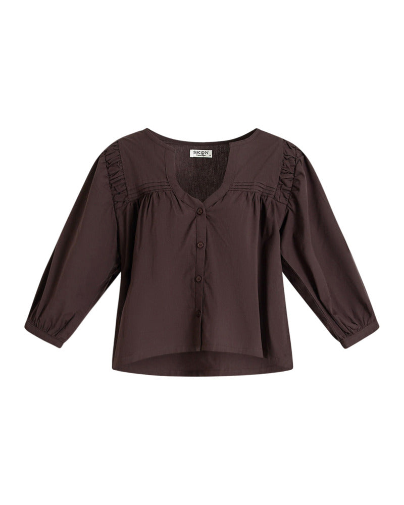 Dina cotton blouse