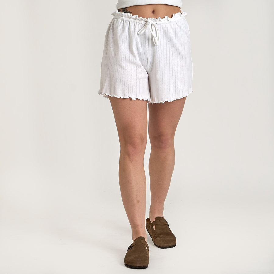 Purany pointelle shorts
