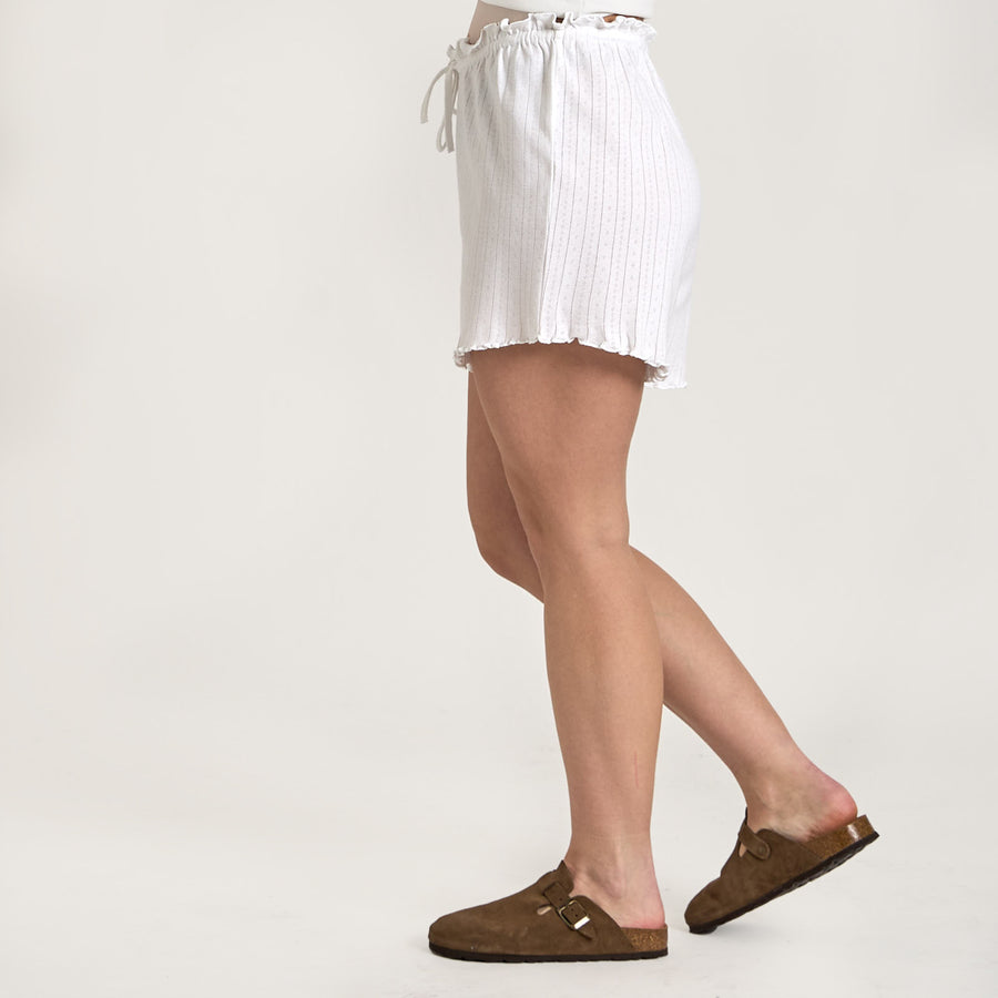 Purany pointelle shorts