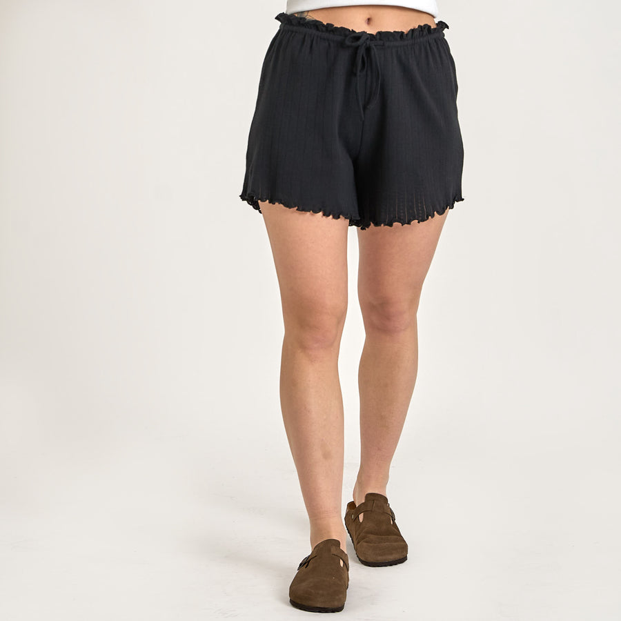 Purany pointelle shorts