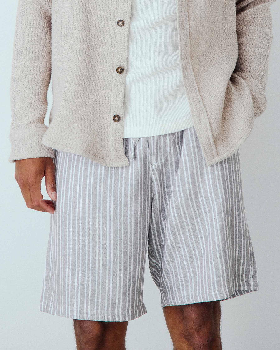 Silvio linen shorts