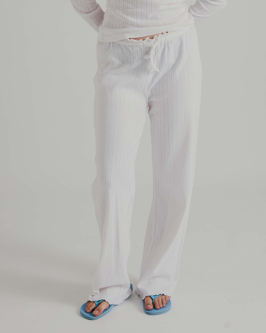 Purasta pointelle pants