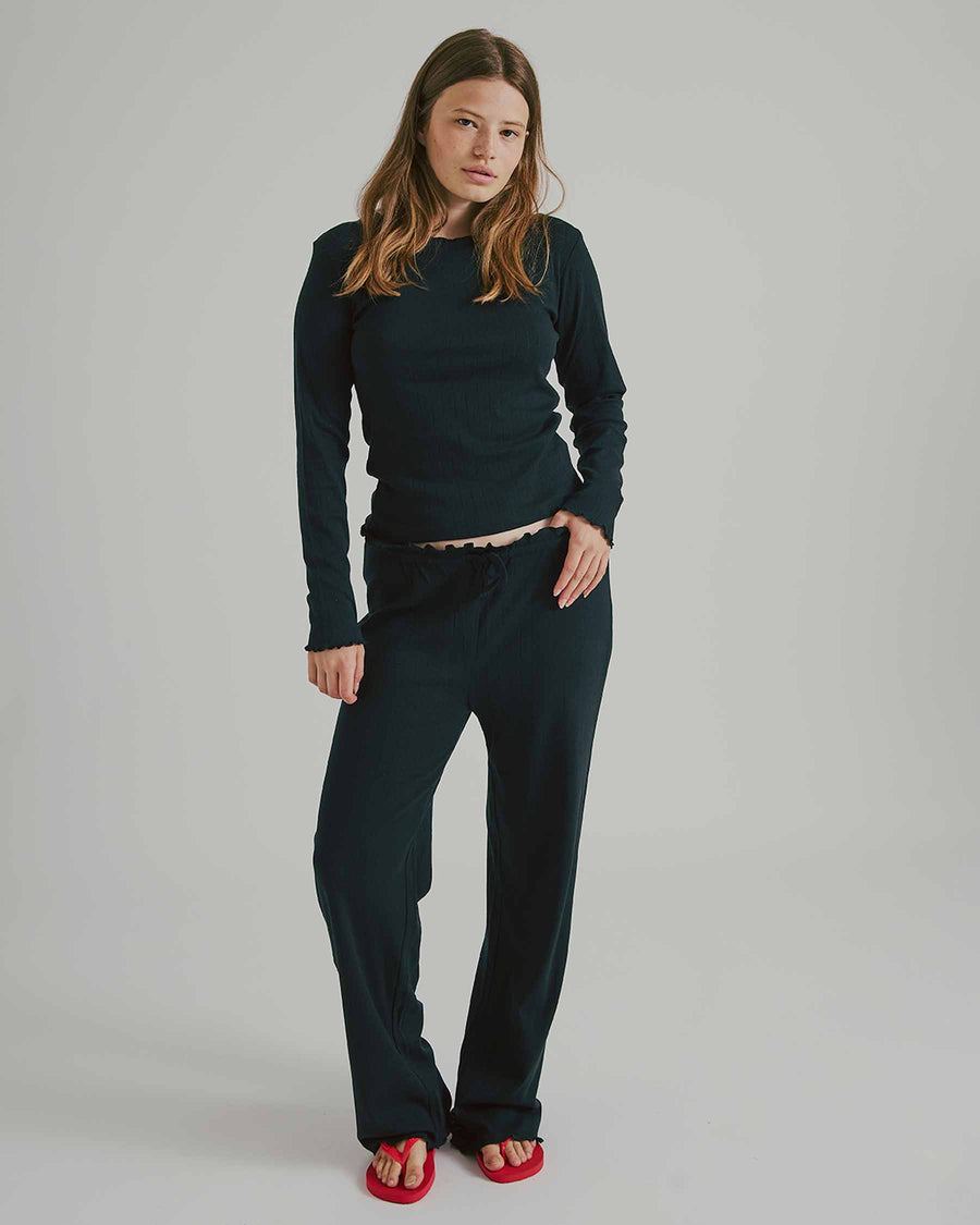 Purasta pointelle pants