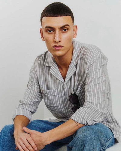 Silvio linen shirt lsThumbnail