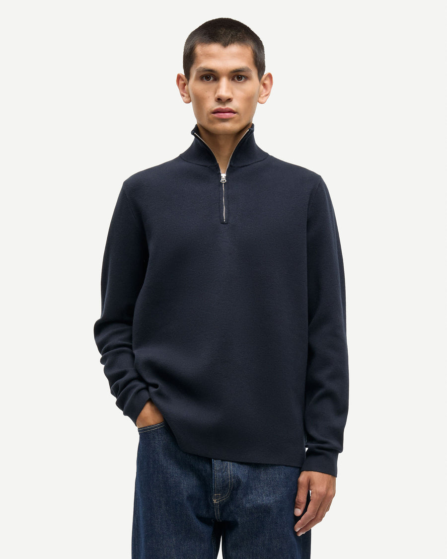 Gunan turtle neck zip
