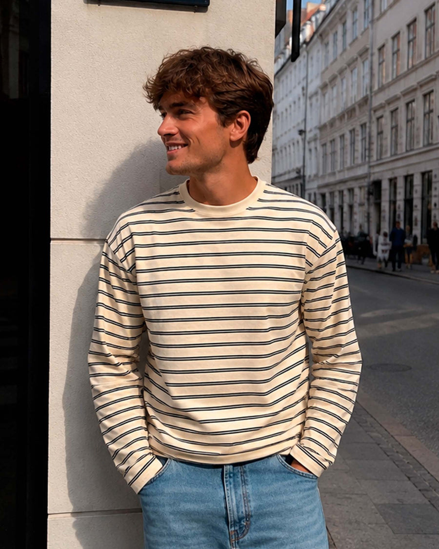 Striped Tee Ls
