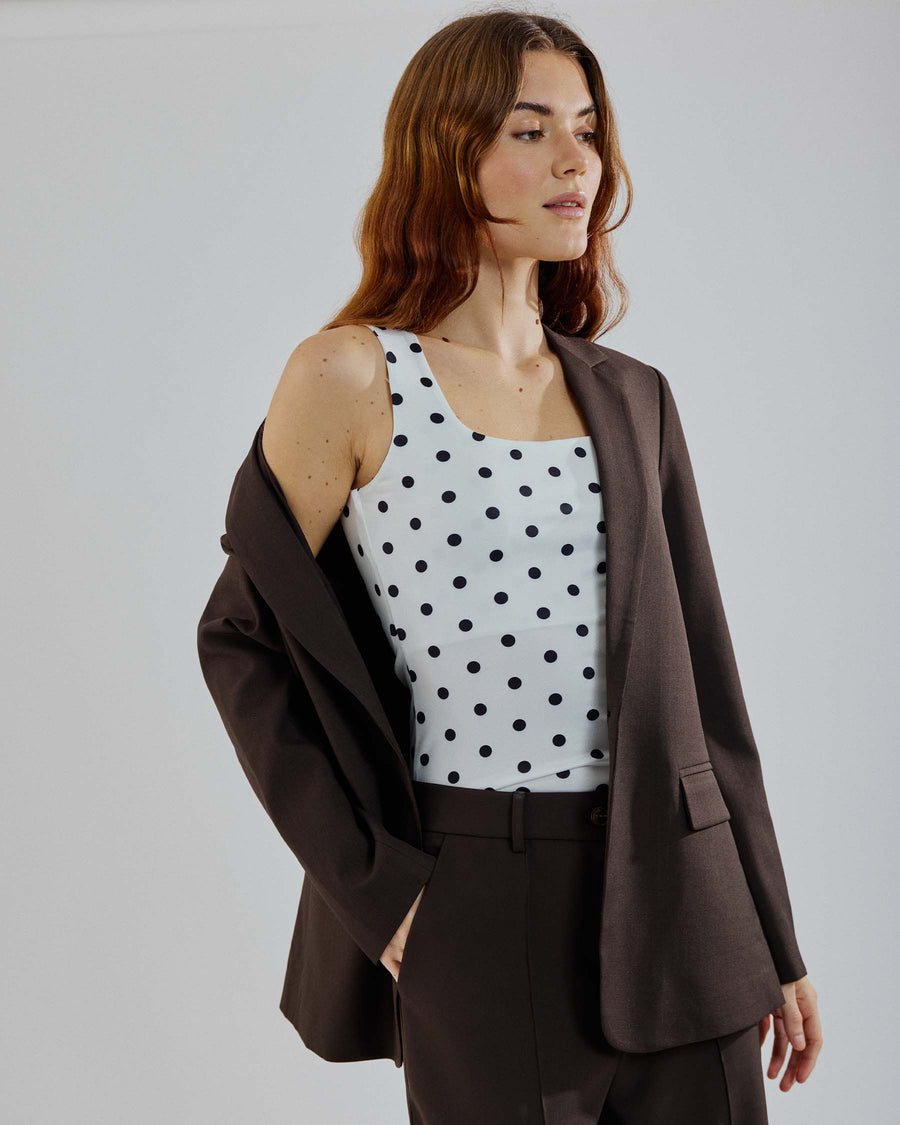 Vanita melange blazer