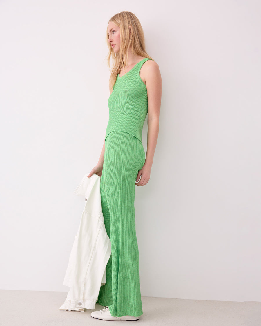 VIFAME S/L GLITTER KNIT TOP