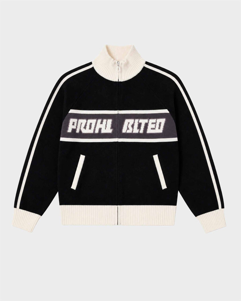Letterman Knit Jacket