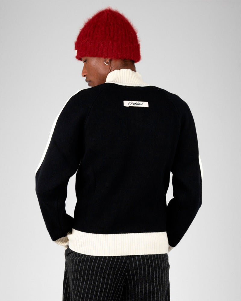 Letterman Knit Jacket