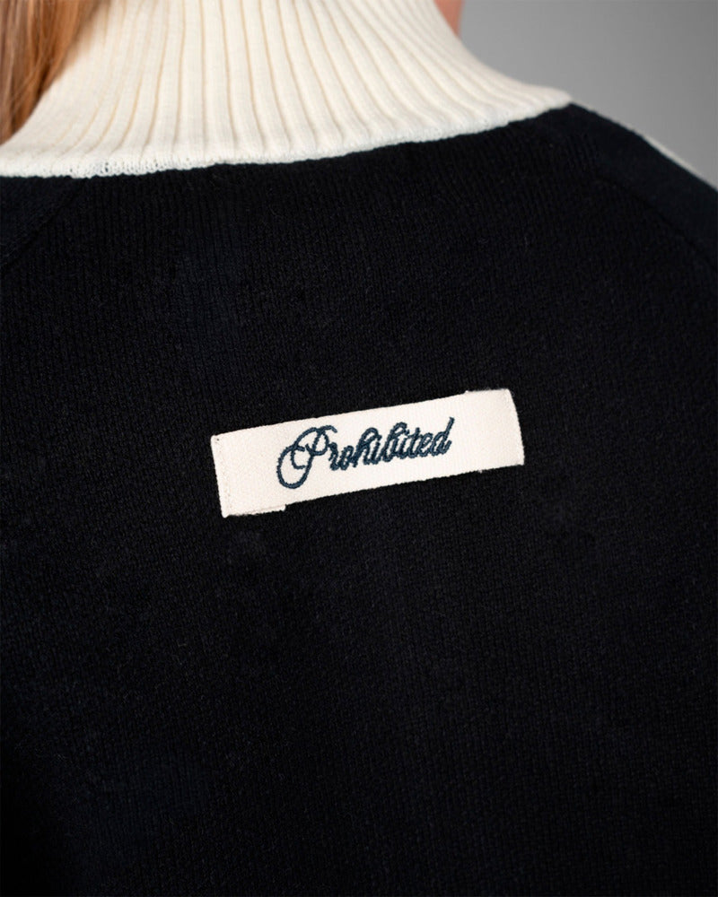 Letterman Knit Jacket
