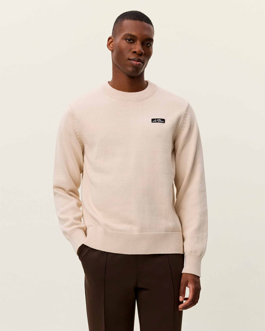 Gary Patch Crewneck Knit