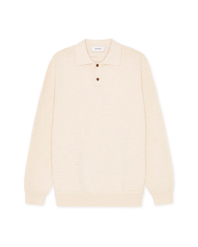 Billy Weave Knitted LS PoloThumbnail 