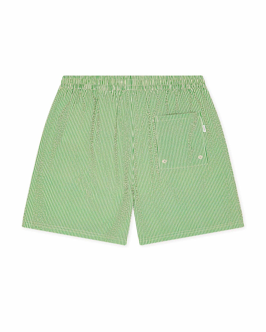 Stripe Seersucker Swim Shorts