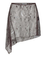 NMIDA ELASTICATED LACE SKIRT