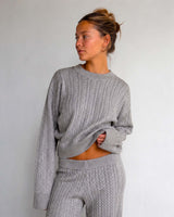Saga cable knit