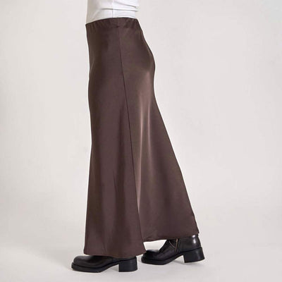 Valery satin skirtThumbnail 